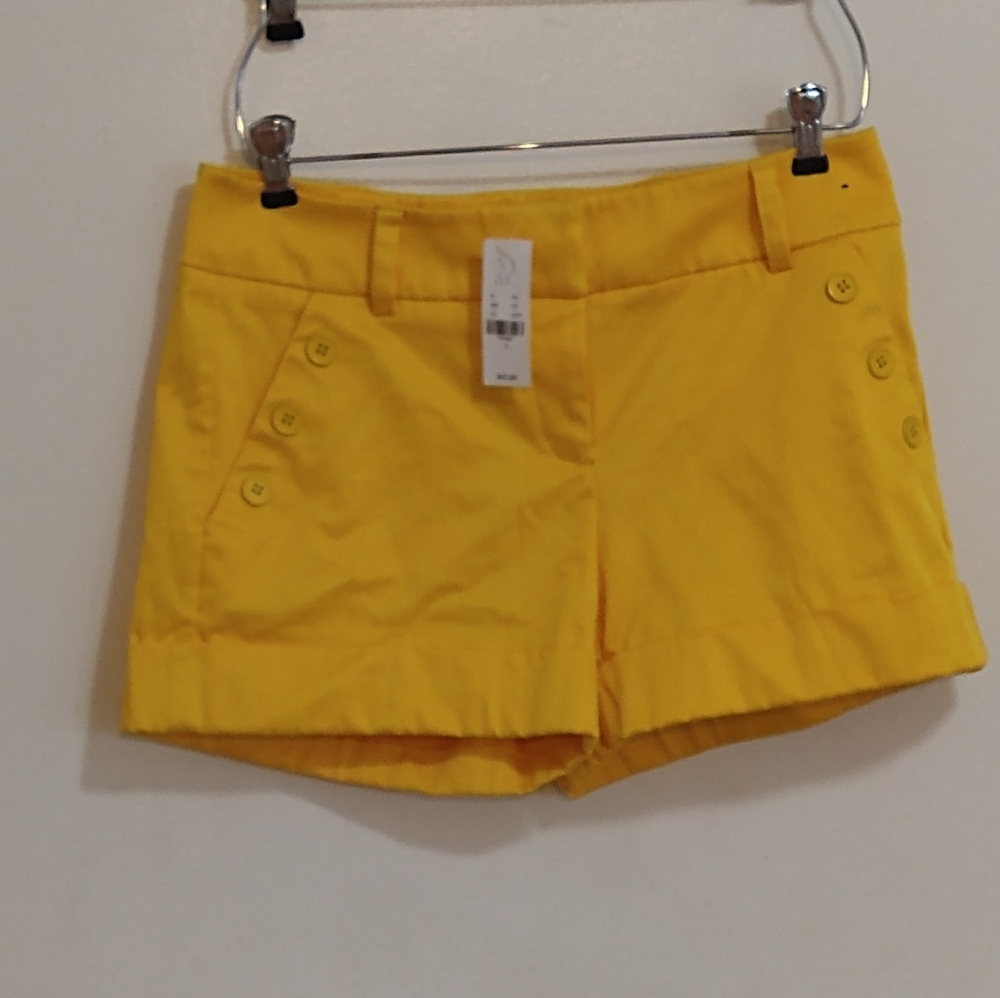 7th avenue design studios NYC yellow shorts